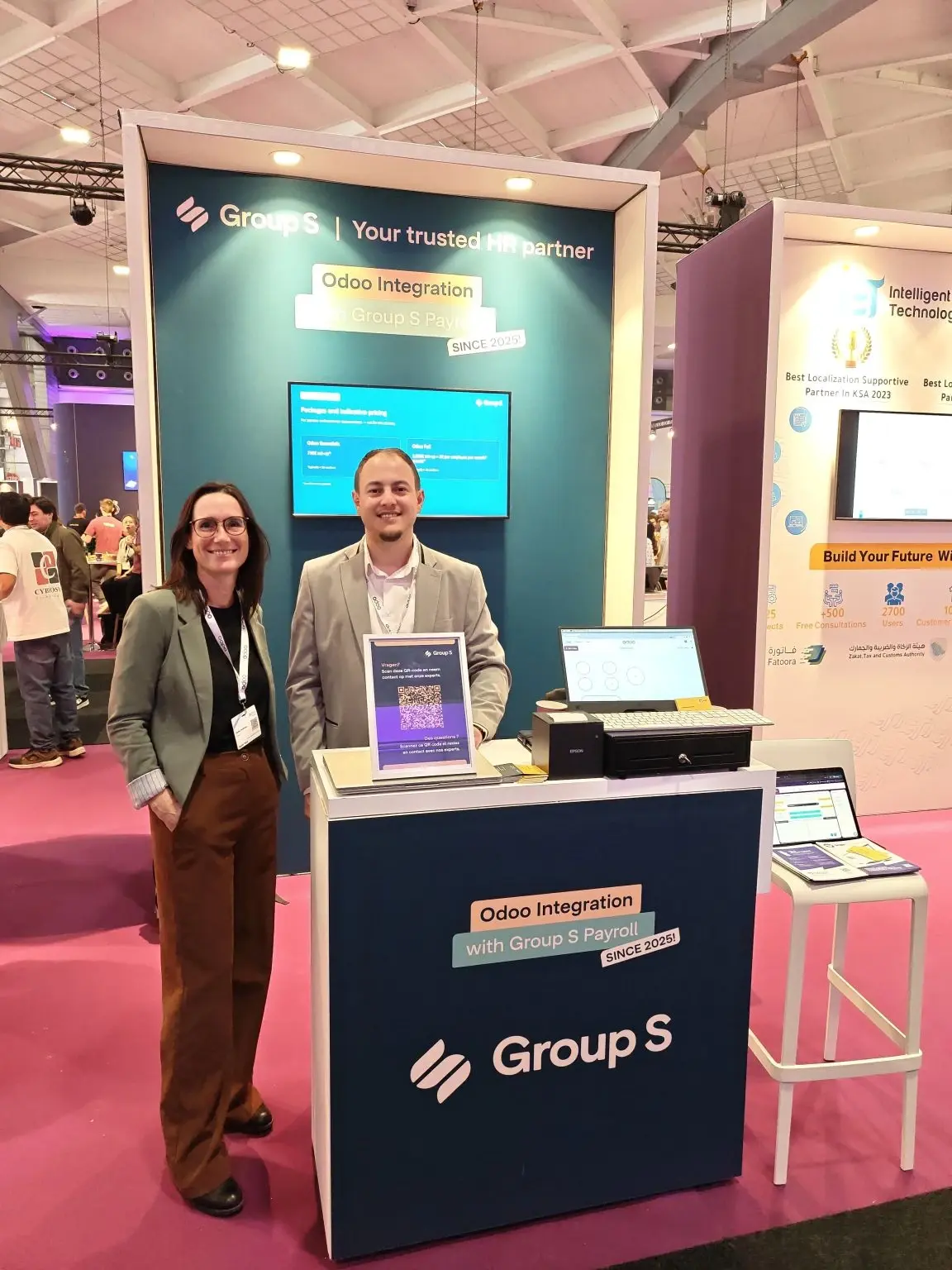 Group S Odoo connector presentation at Odoo Experience 2026